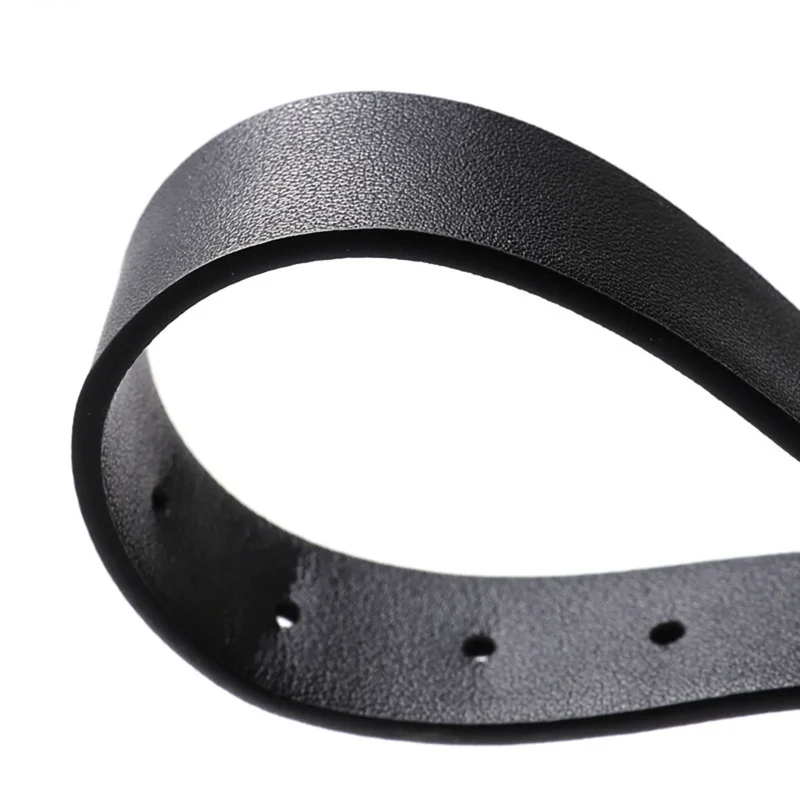 Detailed view of PU leather strap for Bone Shaped Mouth Gag