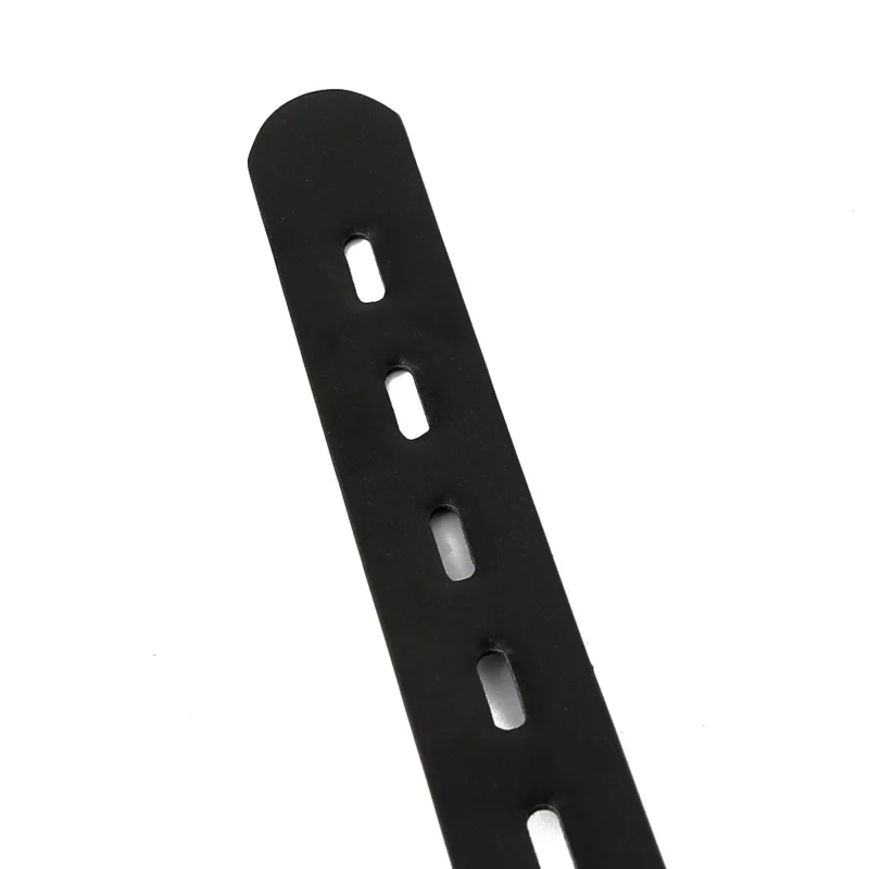 Close-up of PU leather straps showing texture