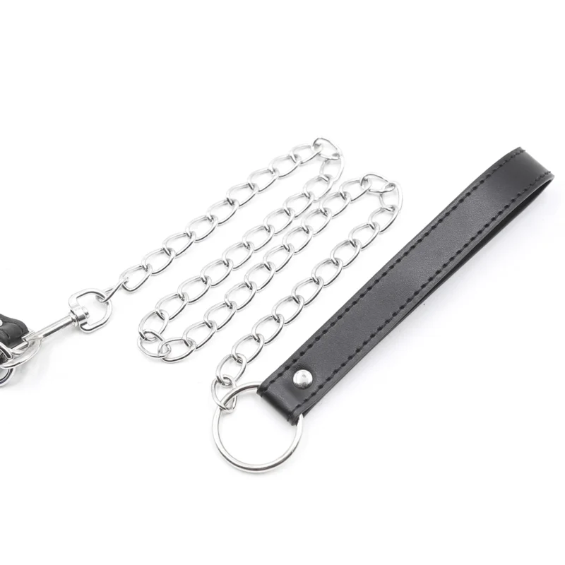 Leash chain detail for bit Gag With Leash